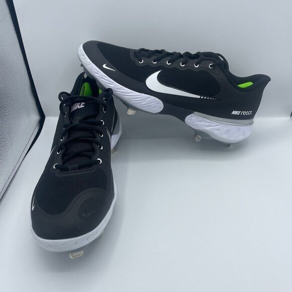 Nike React Alpha Huarache Elite 3 Low Baseball Cleats Men’s 8,8.5,12 CK0746-001 - Picture 1 of 5